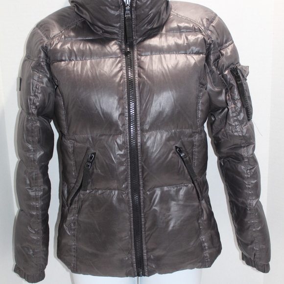 SAM New York Freestyle down jacket Puffer EUC M - Picture 6 of 8